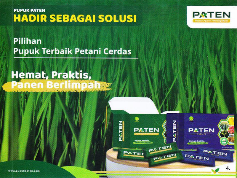 Solusi pupuk paten