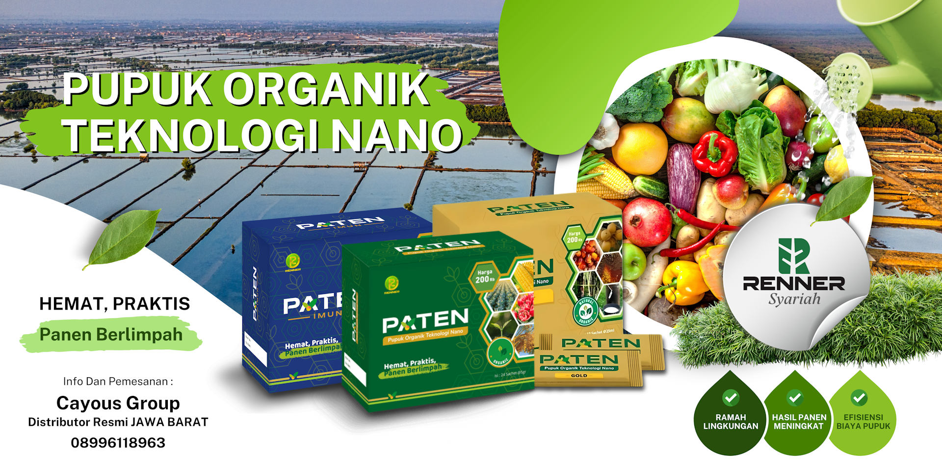 pupuk paten organik